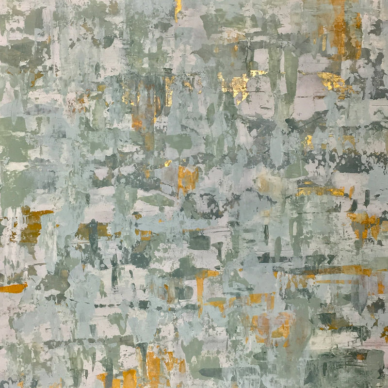 Freda Abstract Metallic Wallpaper Roll, Classic