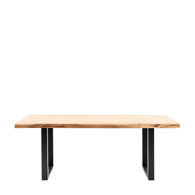 Amarr Acacia Dining Table, 77 cm H x 200 cm L x 100 cm W