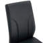 Ensemble de chaise de salle à manger, ensemble de chaise de salle à manger, siège à haut dossier en matériau PU et fauteuil à pieds robustes-325724024