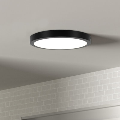 Leitner 1 LED Flush Mount Light – Modern Minimalist Design, Flicker-Free Illumination, Low-Profile, Perfect for Apartments, Lofts, and Small Spaces