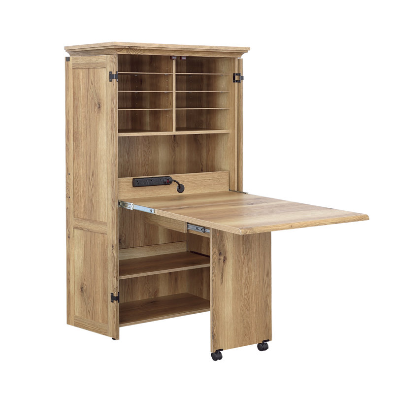 Wooden Cabinet, Multi-Purpose Armoire For Home