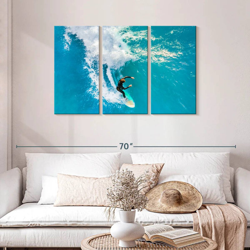 Surfeur intrépide, H 28 po x l 45 po