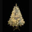 Arbre de Noël artificiel illuminé Sliver-641733516
