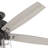 60" Churchwell 5 - Blade Ceiling Fan with Pull Chain and Light Kit Included-57282063