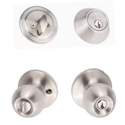 Tahoe Entry Knobset with KA Deadbolt