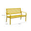 Powder Coated Steel Outdoor Bench-735163187