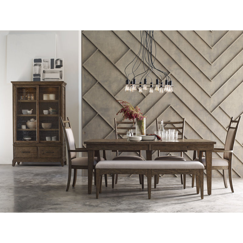 Baldrige Polyester Blend Upholstered Bench