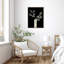 «Modern Modern On Black I», reproduction encadrée sur toile par Elizabeth Medley-840971911