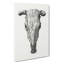 The Skull of a Cow by Jean Bernard - Wrapped Canvas Drawing - Wrapped Canvas-55358299