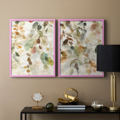 Cascading Nature I-Premium Framed Print -Ready to Hang - No Nails Required - No Nails Required