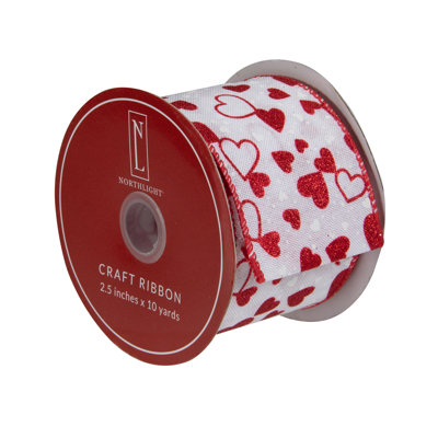 2.5'' Abstract Fabric Ribbon