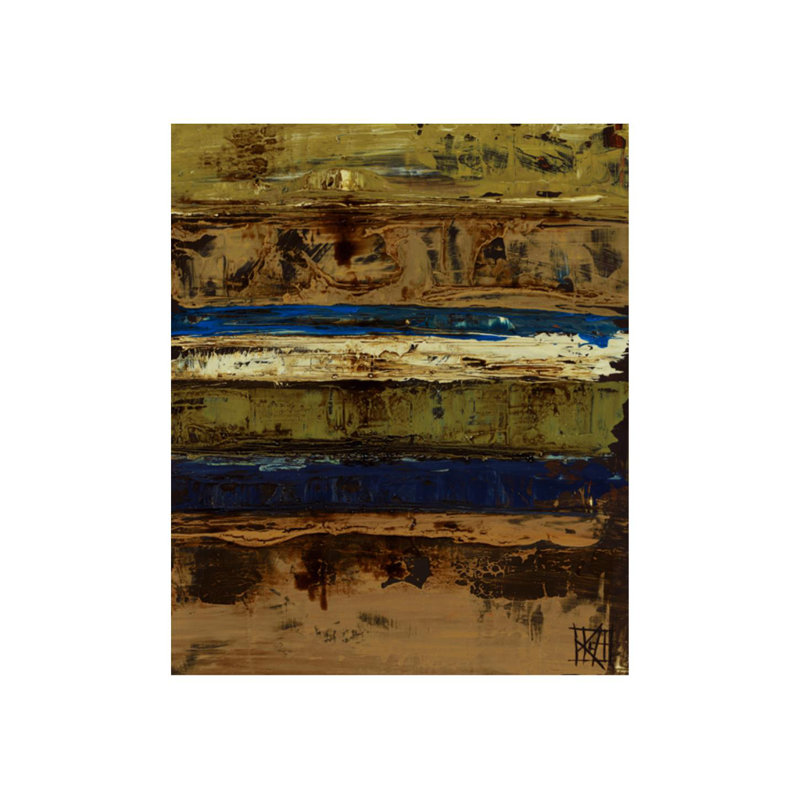 Understep II Print by Chelsea Art Studio, 48" H x 40" W x 1.5" D, Glass Coat