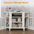 Behr Manufactured Wood Corner TV Stand for TVs up to 55"-106817104
