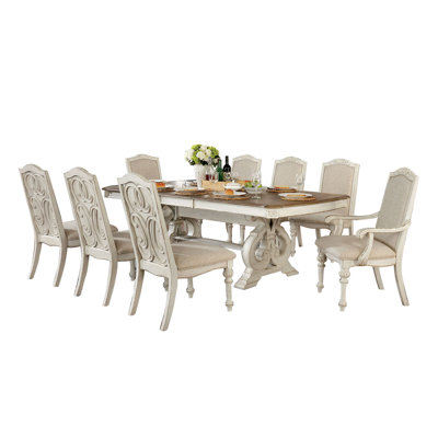Parvin 9 - Piece Extendable Dining Set
