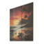 Rêve de coucher de soleil tropical - plage de Tulum - impression sur bois-312715932