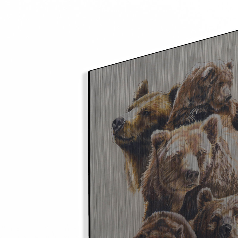 «Bear With Me» par Barbara Keith, H 24 po x l 16 po