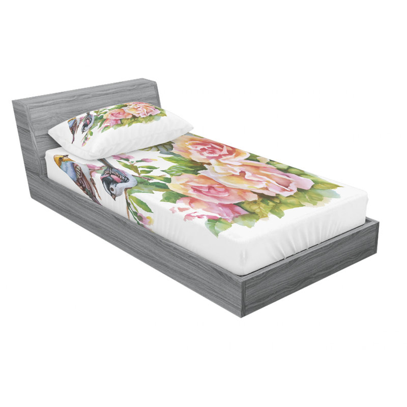 Ensemble de draps Wild Wild, Ensemble de draps pour lit simple TG avec drap-hou