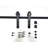 84'' Solid Wood with Installation Hardware Kit-93928296-93928302