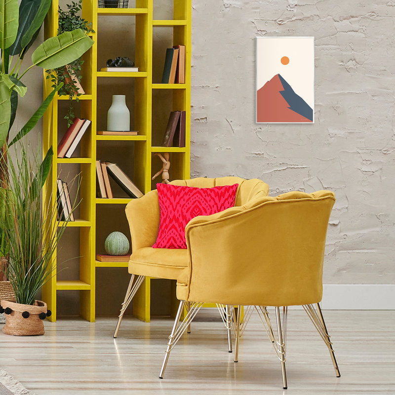 «Neutre Boho Peak» par Omar Escalante, H 15 po x l 10 po
