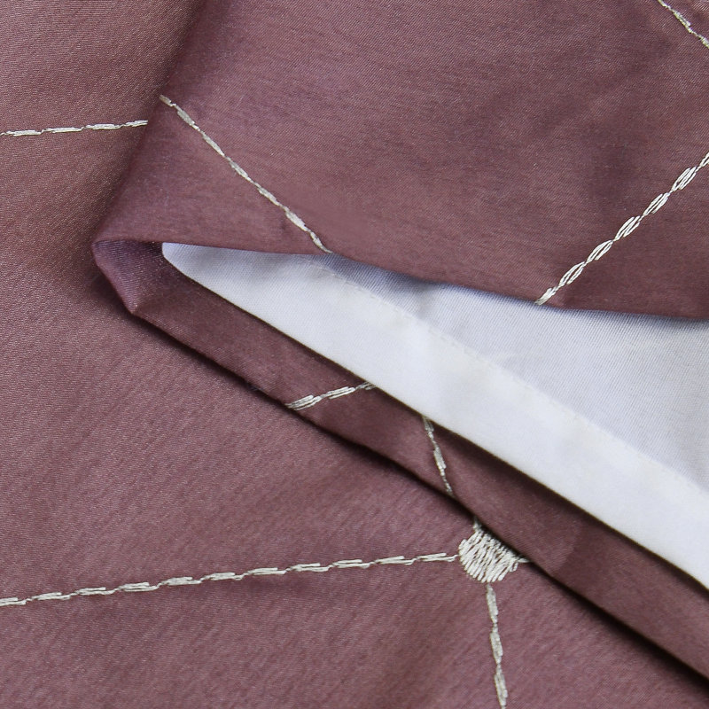 Curtain Pair, 60" W x 84" L, Dust Purple