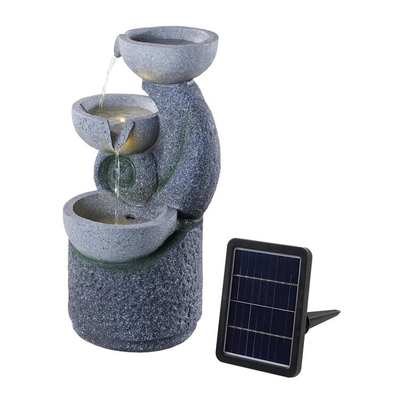 Blerina Outdoor Weather Resistant Cascade Fountain