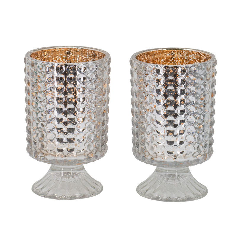7'' H Glass Tabletop Hurricane