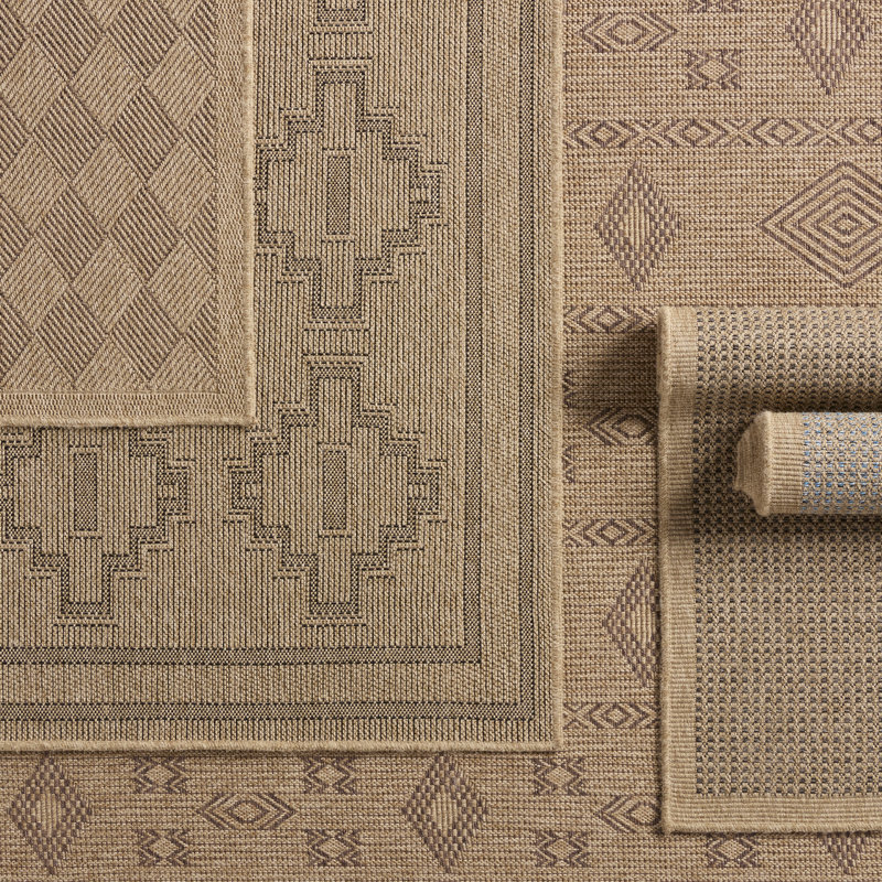 Medich Indoor / Outdoor Rug, Rectangle 4' x 6'