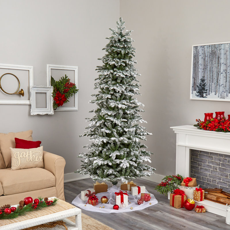Lighted Artificial Christmas Tree, 6' H