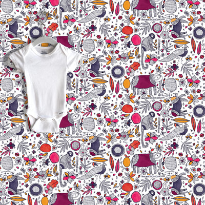 Hardyston Peel & Stick Floral Roll
