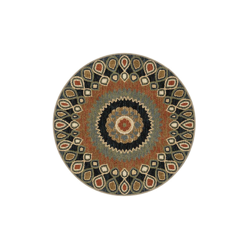 Leaf Patterned Modern Patterned Woven Base Rug, Runner 3'3" x 9'10" Rug Pad Included