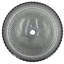 Jewel 16" Round Decorative Crystal Vessel Sinks With 60" White Base-102341351