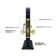 Premier Lock Brass Mortise Entry Left Hand Door Lock Set With 2.75 In. Backset, 2 SC1 Keys And Wide Face Plate-Hex
