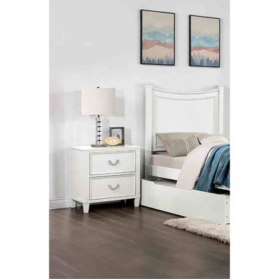 Table de chevet transitionnelle 1pc