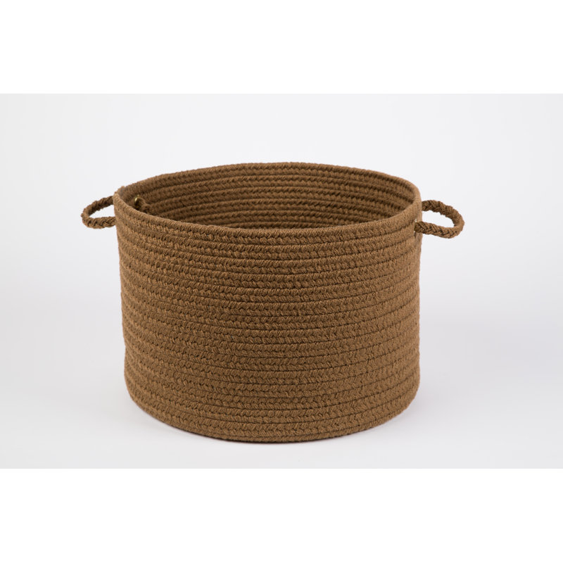 Panier en tissu Smyth, Brun pâle