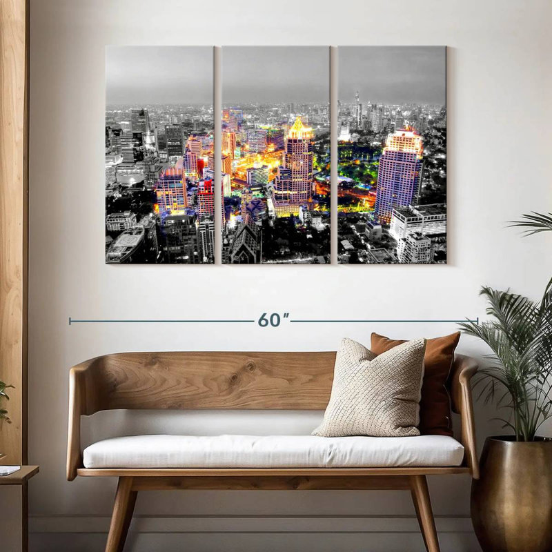 Siréci, Siréci, Siréci, lumières pop, H 32 po x l 50 po