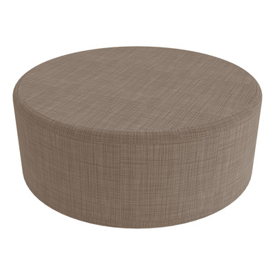 Learniture Structured Large Cylinder  Stool -Flexible Modular Collaborative Soft Seating For Office, Home, Lounge And School Classrooms With Durable Frame 1041N