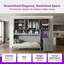Lit escamotable simple avec tiroirs et bureau-130417865