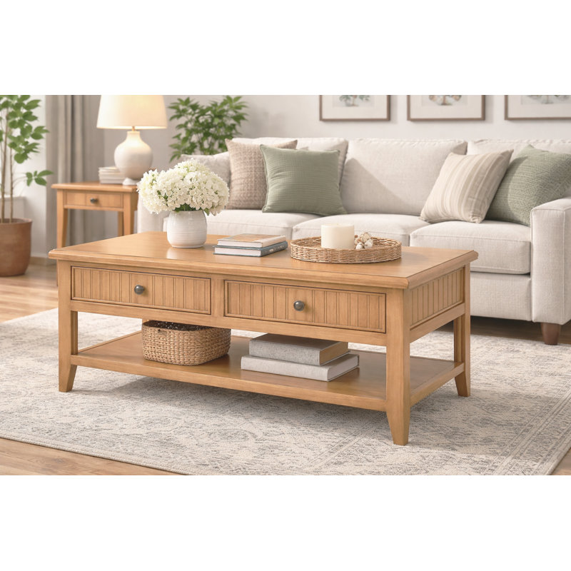 Table basse Beth, Blanc poussiéreux européen