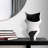 Witta Black and White Vase- Tall