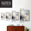 Reproduction encadrée FLORAL Series CCCCIXIX - bois massif-210734425