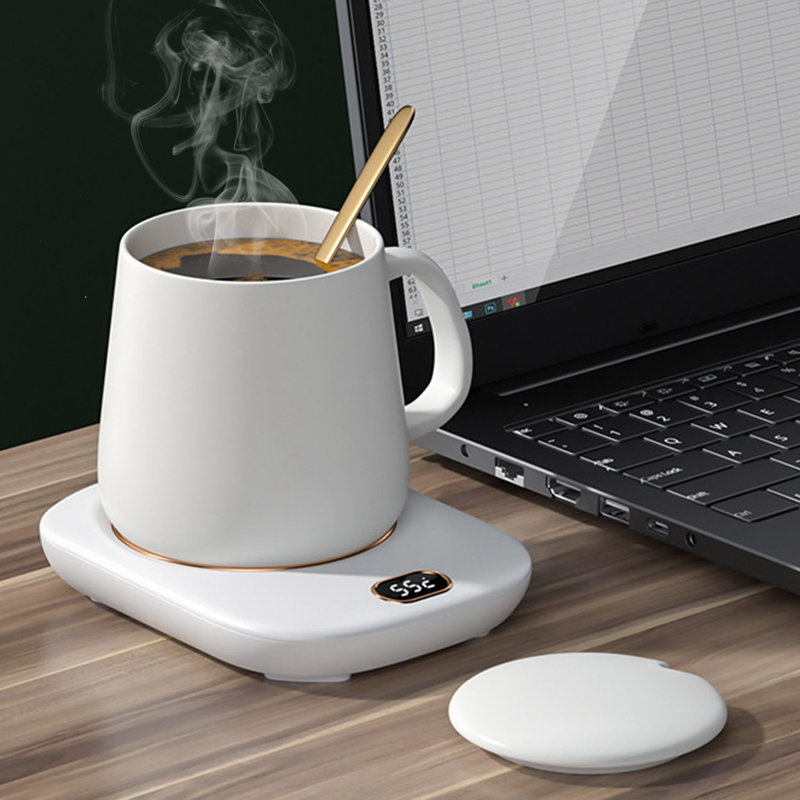 Chauffe-tasses Edge Collections, Blanc