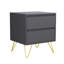 Almaas 45cm W Bedside Table-331642712