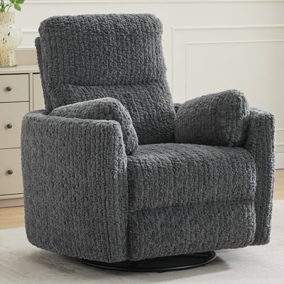 Power Recliner Glider Chair With Type-c Port For Living Room by Latitude Run