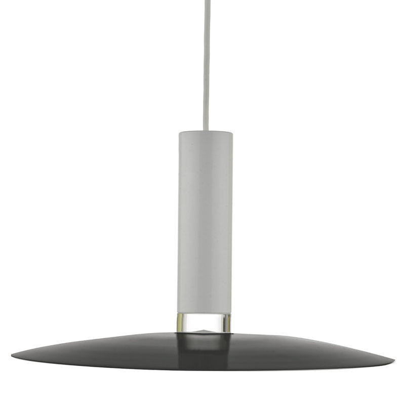 Mccracken 2.1cm H Metal Bowl Pendant Shade, Black