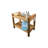 EcoDecors, Earthy Teak Classic Teak Shower Bench, with LiftAid Arms-25158392