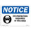 Eye Protection Required In This Area Aluminum Sign 12 x 18