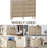 8 Drawer Rattan Dresser,Mid Century Modern Dresser With Handles For Closet,Rattan Chest Of Dressers For Bedroom,Wooden Dresser For Bedroom,Living Room,Oak