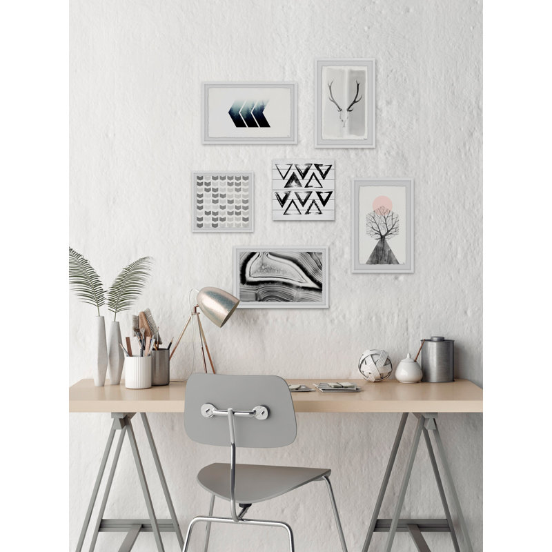 Auby «Nordic Lights» Hexaptych