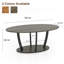 Table basse ovale à 2 niveaux avec rangement central Mandy-803042134-803042137