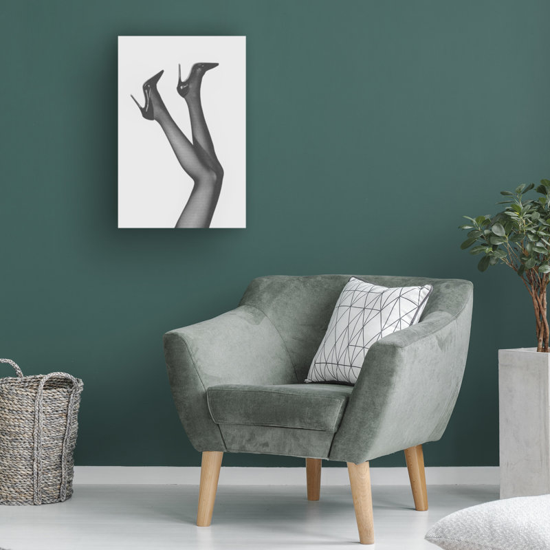 Art sur toile «Bachelor Pieds Baw» par Bachelolog, H 32 po x l 22 po